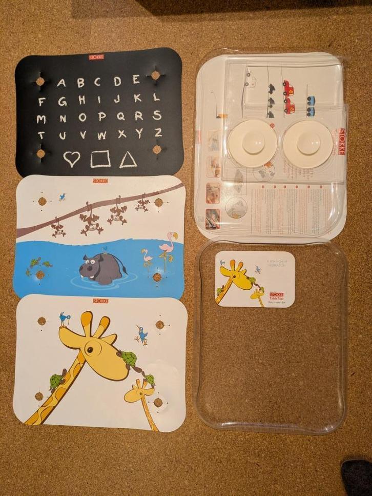 Stokke Table Top (3 bladen), Kinderen en Baby's, Kinderspulletjes, Gebruikt, Ophalen