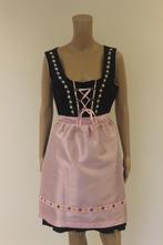 Donkerblauw/roze dirndl maat 40, Maat 38/40 (M), ., Ophalen of Verzenden, .