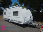 Tabbert Puccini 540 Enkele Bedden+Mover+vaste Luifel+Airco, Tabbert, 7 tot 8 meter, Bedrijf, Schokbreker