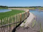 Mooie kastanje palen hek omheining en schapenhek, Ophalen, Nieuw, Hout, Tuinhek
