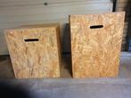 Jump box, plyobox (2 stuks), Sport en Fitness, Fitnessmaterialen, Gebruikt, Ophalen of Verzenden