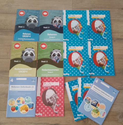 Oefenboeken rekenen groep 4 de Bijlesmeester Pluspunt gr, Boeken, Kinderboeken | Jeugd | onder 10 jaar, Gelezen, Ophalen of Verzenden