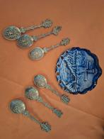 Vintage Hollandse Lepels & Bord, Antiek en Kunst, Antiek | Bestek, Ophalen of Verzenden