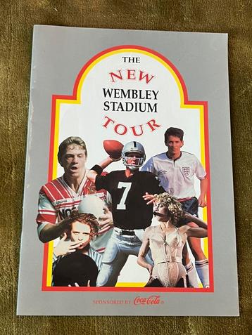 Originele folder Wembley Stadium Tour in het oude Wembley beschikbaar voor biedingen