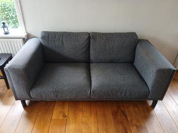 Tweezitsbank ikea grijs