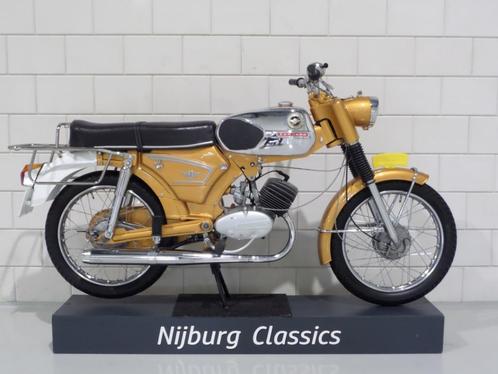 Zundapp GTS-50 Goudhaan in uniek mooie staat!, Fietsen en Brommers, Brommers | Zundapp, Zo goed als nieuw, GTS50, Maximaal 45 km/u