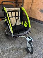 Fietskar of hardloop wagen voor 2 kinderen, Ophalen, Vering, Zo goed als nieuw, Kinderkar