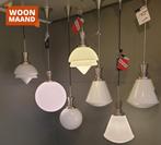 Gispen hanglampen Opaalglas, LKV  WOONMAAND KASSAKORTING, Ophalen, Nieuw, Glas, 75 cm of meer