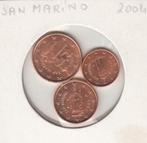 San Marino setje 1, 2 en 5 eurocent 2004 UNC, Setje, San Marino, Overige waardes, Ophalen of Verzenden