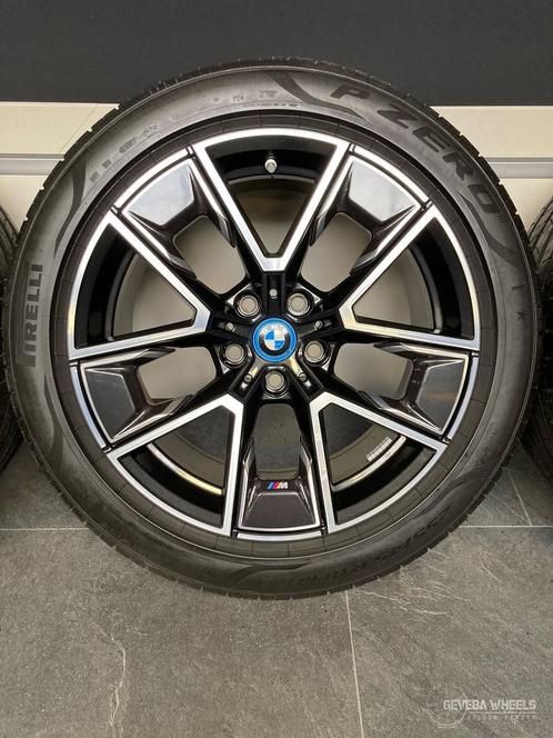 18” originele BMW I4 G26 velgen + banden breedset 858M 5x112, Auto-onderdelen, Banden en Velgen, Banden en Velgen, Zomerbanden