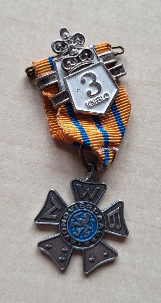 KNBLO Avondvierdaagse NWB medaille, Postzegels en Munten, Penningen en Medailles, Overige materialen, Ophalen of Verzenden