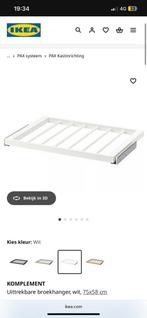 Uittrekbare broekenhanger en plank IKEA pax kast, Zo goed als nieuw, Minder dan 100 cm, 50 tot 75 cm, 50 tot 100 cm