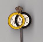 Voetbal NAC Breda Koperkleurig speldje, Verzamelen, Speldjes, Pins en Buttons, Gebruikt, Niet vindbaar, Niet vindbaar, Speldje of Pin