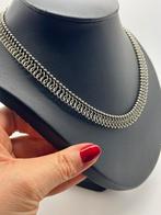 Z780 Prachtige zilveren ketting Noorse stijl, Sieraden, Tassen en Uiterlijk, Antieke sieraden, Ophalen of Verzenden, Zilver, Ketting