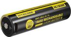 oplaadbare batterij nitecore 18650 NL1836R, Ophalen of Verzenden, Gebruikt, Oplaadbaar
