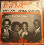 Gladys knight & the pips - Baby, don't change your mind. VG+, Ophalen of Verzenden, Gebruikt, R&B en Soul, Single