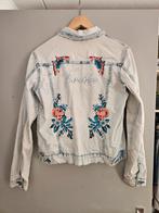 Spijkerjasje met bloemmotief, Gebruikt, Meisje, CLCT, Ophalen of Verzenden