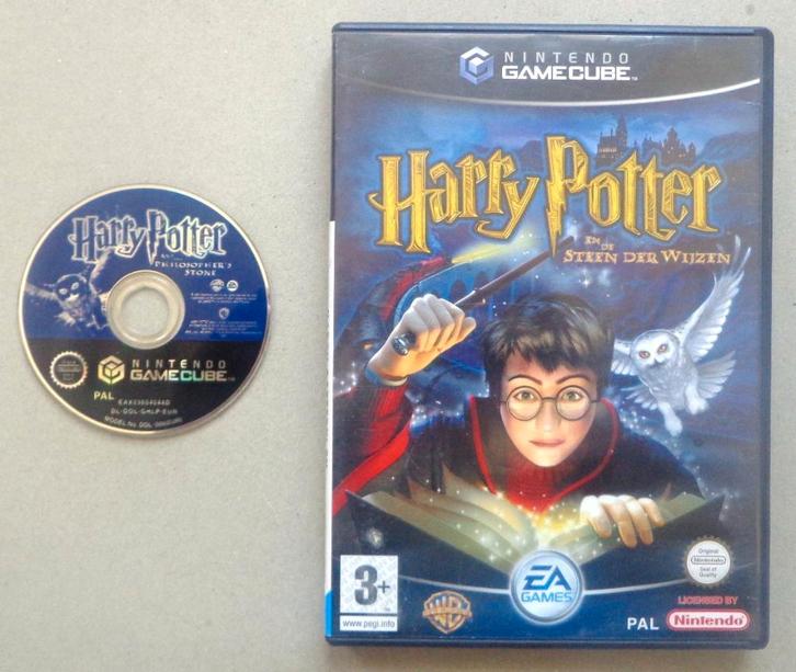 Harry Potter en de Steen der Wijzen voor Nintendo GameCube, Spelcomputers en Games, Games | Nintendo GameCube, Zo goed als nieuw