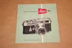 Zeldzame catalogus - Leica M3 - 1955 !!, Nieuw, Ophalen of Verzenden, Catalogus