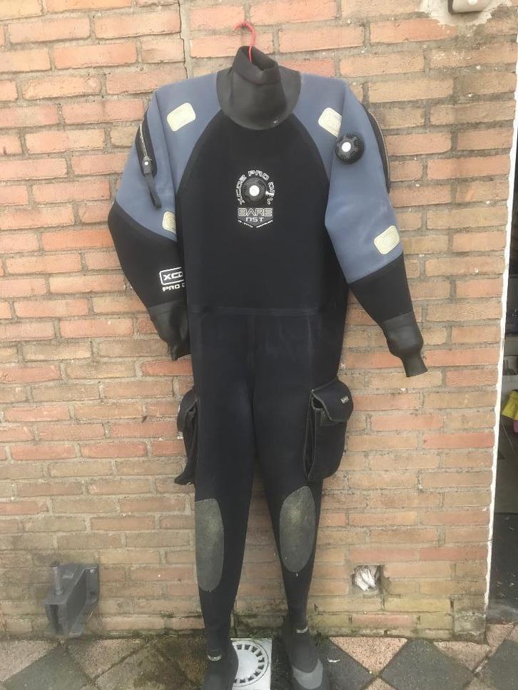 Bare droogpak, Watersport en Boten, Duiken, Gebruikt, Duikpak, Ophalen of Verzenden