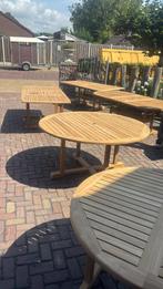 Teakhouten Tuintafel -  Nieuw ook gebruike eiken hout, Tuin en Terras, Tuinsets en Loungesets, Ophalen of Verzenden, Nieuw, Teakhout
