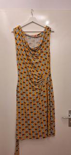 Tantilly Jurk Maat L - Vrolijke Print, Kleding | Dames, Geel, Maat 42/44 (L), Ophalen of Verzenden, Zo goed als nieuw