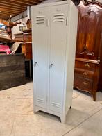 Originele vintage dubbele lockerkast, Ophalen, Gebruikt