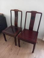 2 Chinese stoelen, Antiek en Kunst, Ophalen