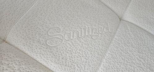 Split topper 10 cm latex zgan, Huis en Inrichting, Slaapkamer | Matrassen en Bedbodems, Zo goed als nieuw, 200 cm, Tweepersoons