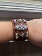 BlinQ stoere armband zgan, Sieraden, Tassen en Uiterlijk, Armbanden, Ophalen of Verzenden, Zo goed als nieuw, Zilver, Overige materialen