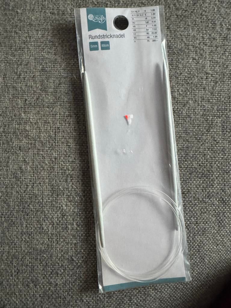 Rondbreinaalden 5mm - Nieuw in verpakking, Ophalen of Verzenden, Nieuw, Breien, Naald