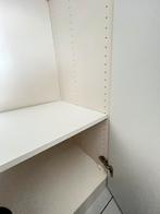 Kledingkast wit/creme spiegels 200x236x58, Ophalen, 200 cm of meer, Met hangruimte, Zo goed als nieuw
