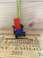 Miniatuur Rietveld stoel Rood Blauw schaal 1 : 12, Antiek en Kunst, Ophalen of Verzenden