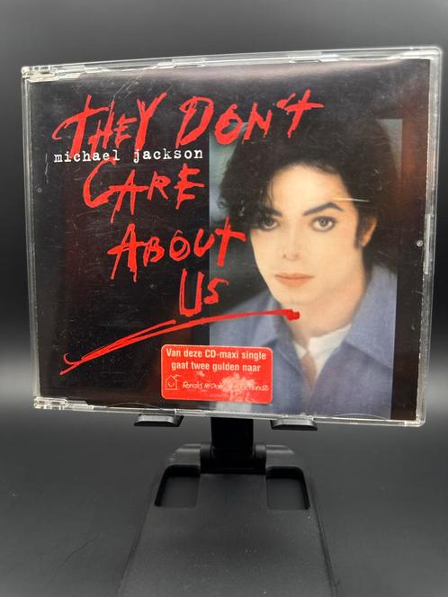 Michael Jackson - They Don't Care About Us CD Single, Cd's en Dvd's, Cd Singles, Gebruikt, Pop, 1 single, Maxi-single, Ophalen of Verzenden