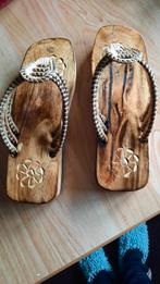 Houten slippers dames sale