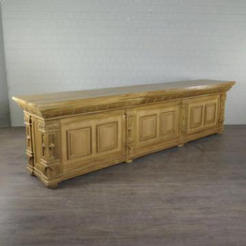 22859 Verkoopbalie, toonbank, tamara massief teakhout beschikbaar voor biedingen