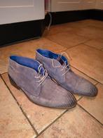 Blauwe leren nette schoenen - Maat 41, Kleding | Heren, Schoenen, Onbekend, Blauw, Ophalen of Verzenden, Zo goed als nieuw