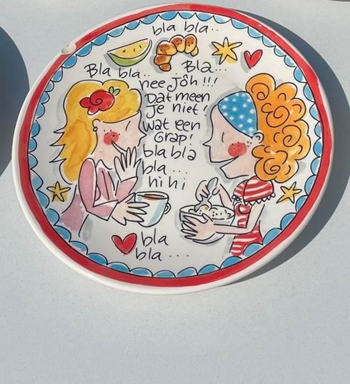 Blond Amsterdam blablabla, Huis en Inrichting, Keuken | Servies, Zo goed als nieuw, Blond Amsterdam, Aardewerk, Ophalen of Verzenden