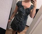 Blauw jurkje met witte stippen, Kleding | Dames, Jurken, Blauw, Ophalen of Verzenden, Zo goed als nieuw, Maat 36 (S)
