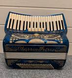 Charron freres 120 bas accordeon, Overige merken, Ophalen of Verzenden, Zo goed als nieuw, Met koffer