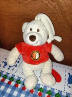 Feijenoord beer knuffel met slaapliedje muziekdoos 20 cm, Kinderen en Baby's, Speelgoed | Knuffels en Pluche, Ophalen of Verzenden