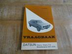 Datsun Cherry 1971-1978 Vraagbaak Werkplaatshandboek NL, Verzenden, Gelezen