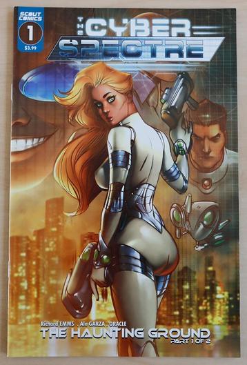 Comic: Cyber spectre #1 - Emms / Garza - Scout Comics beschikbaar voor biedingen