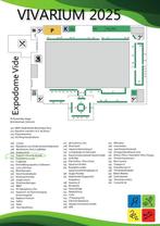 Wij staan 8 en 9 november op vivarium, Dieren en Toebehoren, Ophalen of Verzenden, Nieuw