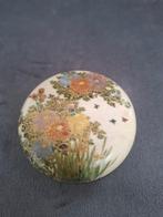 Satsuma dekselpotjei, gemerkt, 6,5 cm, Antiek en Kunst, Antiek | Keramiek en Aardewerk, Ophalen of Verzenden