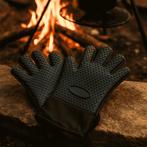 Hittebestendige Handschoenen set Siliconen gevoerd zwart, T'Noordsche Vuur, Info@dekachelerij.nl, Nieuw, Ophalen of Verzenden