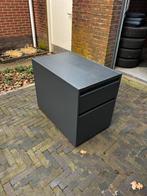 Metalen archiefkastje op wieltjes - Oersterk!, Ophalen, Minder dan 50 cm, Gebruikt, 1 of 2 laden