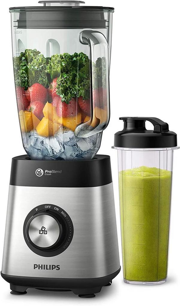 Philips HR3573 Blender - Krachtige Keukenmachine, Witgoed en Apparatuur, Blenders, Zo goed als nieuw, Blender, Ophalen