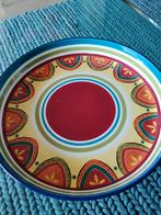 Riverdale. Wijnkaraf & tapas schaal. Prachtig kleurenpalet., Ophalen of Verzenden, Zo goed als nieuw, Overige stijlen, Kop(pen) en/of Schotel(s)