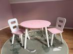 Kidskraft kinder tafel en stoeltjes met opberg netje, Tuin en Terras, Tuinsets en Loungesets, Ophalen, Zo goed als nieuw, 2 zitplaatsen